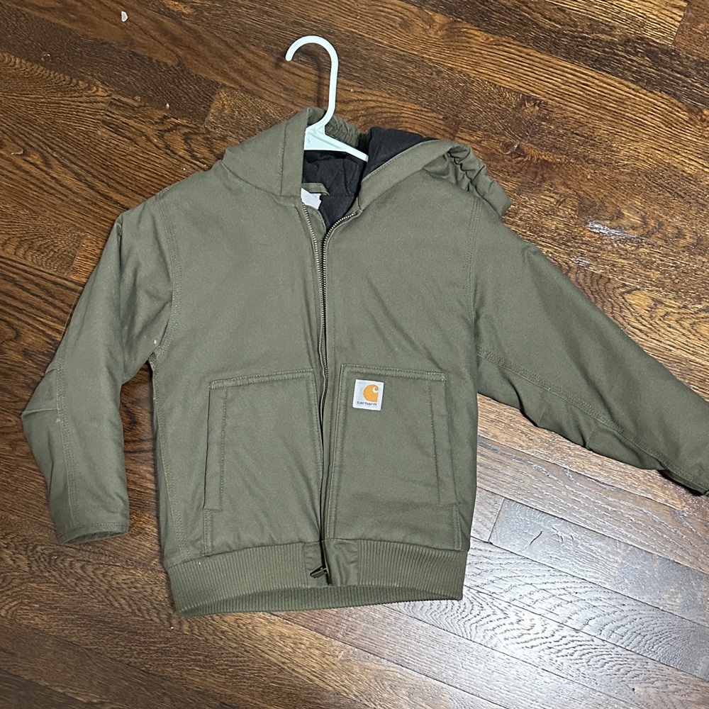 Carhartt Khaki Hooded Jacket
